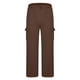 thumbnail image 3 of Pantalones largos para hombre, con bolsillos, informales, a la moda, con cintura elástica lisa, rectos, de poliéster., 3 of 5