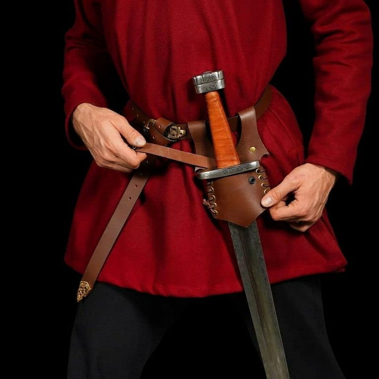  Medieval Pistol Gun Holster, Renaissance Pirate