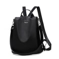 thumbnail image 1 of Fmeida Mochila monedero para mujer antirrobo bolsa de viaje convertible moda mochila casual bolso de hombro, 1 of 5