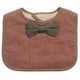 thumbnail image 1 of Babero para Bebé Frenchie Mini Couture Rojo con Moño Navy Cambray 21 cm x 18 cm, 1 of 2