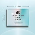 thumbnail image 2 of Tarjetas para rascar de Date Ideas para parejas, 40 tarjetas, 2 of 7