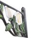 thumbnail image 3 of KAKOWELY Gancho De Hierro Negro Con Floral Para Colgar Macetas De Pared Resistente Y Duradera, 3 of 8