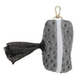 thumbnail image 4 of Distributeur de Sacs à Caca, Support de Sacs à Caca en PU à Fermeture Éclair Facile à Utiliser pour l'Extérieur pour Chiens Gris de Qualité Supérieure, 4 of 8