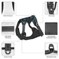 thumbnail image 6 of Haiem Dandelions Pattern No-Pull Dog Harness Reflective Front Clip Vest with Handle,Step-in Air Dog Harness,Adjustable 2 Metal Rings 4 Buckles-Large, 6 of 6