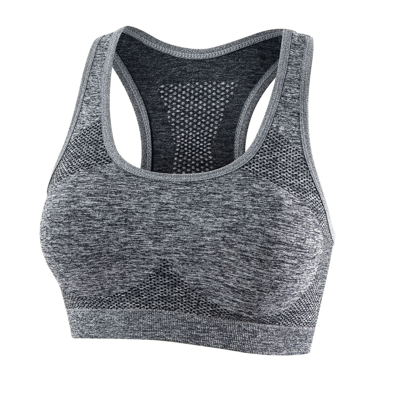 altiland Cropped Workout Tank Tops for Women with Built in Bra, Ribbed Athletic  Yoga Running Padded Racerback Sports Bra (Rhino Grey, XS) at  Women's  Clothing store