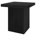 thumbnail image 2 of Evelyn&Zoe Modern/Contemporary 22" Wide Black Grain Side Table, 2 of 5