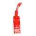 C2G 3ft Cat6 Snagless Unshielded (UTP) Network Crossover Patch Cable - Red - crossover cable - 3 ft - red
