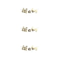 thumbnail image 2 of kurtrusly Wide Application And Reusable Shower Banner For Versatile Celebrations Outdoor Gold it'saboy 3Set, 2 of 6