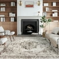 thumbnail image 3 of BERTHMEER 8'x10' Washable Area Rugs for Living Room Brown Rugs Bedroom Dining Room Office Farmhouse indoor Distressed Vintage Rugs Traditional Retro Throw Rugs, Non-slip, 3 of 8