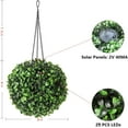 thumbnail image 3 of Rirool Hanging Solar Lantern Lights Outdoor Waterproof, 8 Inch LED Solar Powered Garden Lantern with Warm White Light, Energy Saving, Auto On/Off, 3 of 8