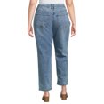 thumbnail image 2 of Terra & Sky Women’s Plus Straight Leg Jeggings, 29” Inseam, Sizes 0X-4X, 2 of 5