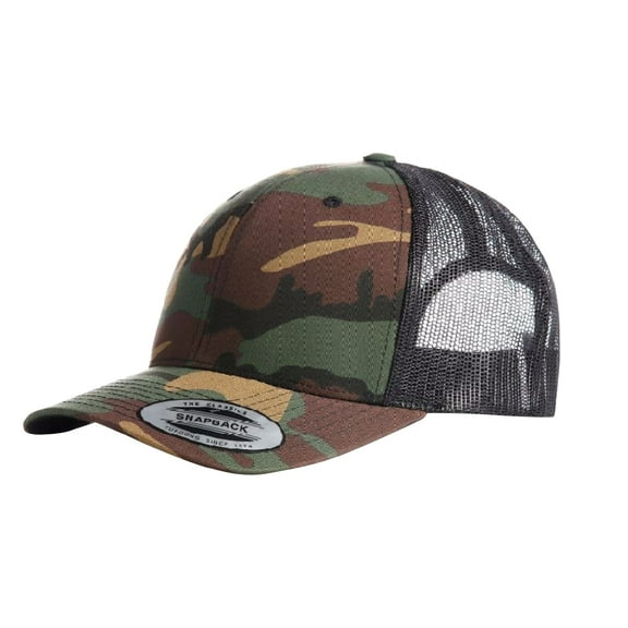 Yupoong Flexfit Retro Snapback Trucker Cap (Pack of 2)