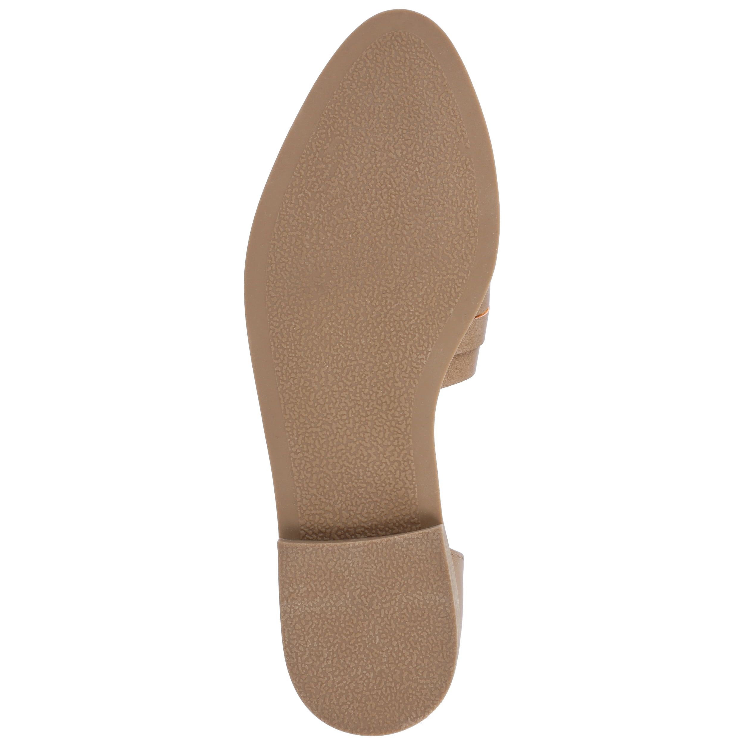 Journee Womens Anyah Ankle Cuff Slip On Almond Toe Flats