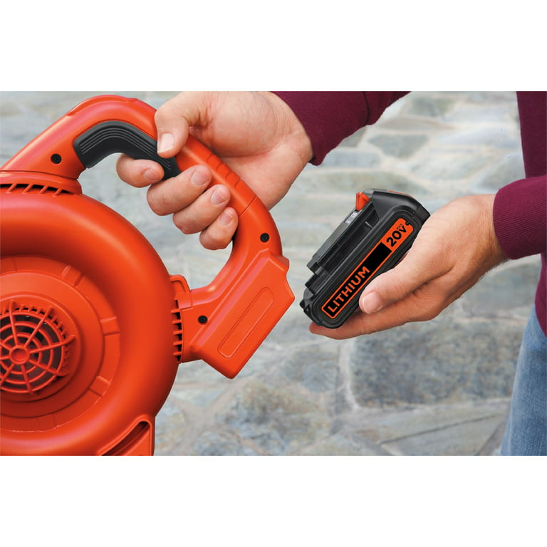 BLACK+DECKER 20V Max Lithium Sweeper LSW221: Cordless Battery Powered 