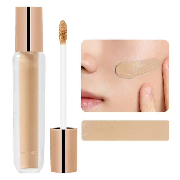 UHGEAX Concealer Stick Concealer Liquid Concealer to Cover Dark Smoothing Concealer Makeup Non Drying Concealer Liquid Non Sticky Light and Thin2.5ml a Foundation Contour Stick Bb Back to School