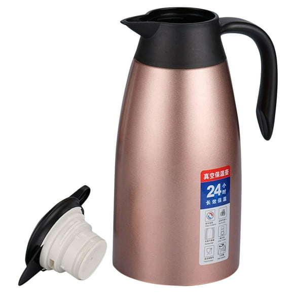 SKISUNO Thermal Carafes Thermal Coffee Carafe Stainless Steel Heat Preservation 1Pack