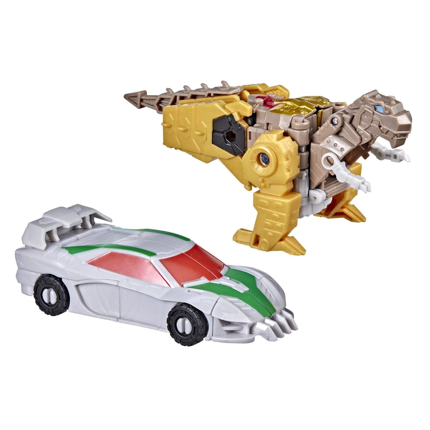 Transformers Bumblebee Cyberverse Adventures Dinobots Unite Toys Dino Combiners Wheelgrim 2-Pack Action Figures, Ages 6 and Up, 4.5-inch
