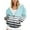 Sky Blue, variant on Winter Coats for Women Fall Outfits for Women 2025 Casual Printed Zippered Long Sleeved Hooded Sweater Jacket Top