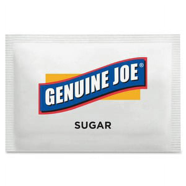 Genuine Joe Sugar Packets, 0.1 oz, 1200/Box, GJO02390