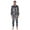 Black/Camouflage, variant on Ashford & Brooks Men's Adult Mink Fleece Hooded One-Piece Union Suit Pajamas