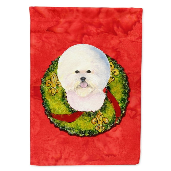 Carolines Treasures SS4213-FLAG-PARENT Bichon Frise Flag multicolor