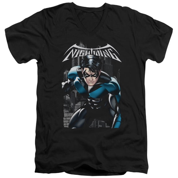 Batman - A Legacy - Slim Fit V Neck Shirt - Small