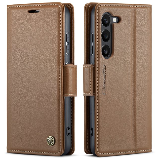For Samsung Galaxy S23 S22 S21 S20 Ultra S21 FE S10 Plus Note 10 Plus Note 20 Ultra Case With Card Holder,Wallet Case For Women Men With RFID Blocking, Durable Faux Leather Kickstand Shockproof Case