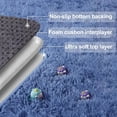 thumbnail image 5 of ASPILLOW Fluffy Area Rugs for Living Room, 4x6 Non Skid Shaggy Carpets for Bedroom, Dorms, Rooms, Home Decor,Haze Blue, 5 of 7