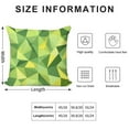 thumbnail image 2 of Green And Yellow Modern Art Geometric Pillow Covers,Green And Yellow Modern Art Geometric Throw Pillow Covers 18"×18" ,Living Room Sofa Couch Pillow Covers,Decorative Pillow Covers, 2 of 7