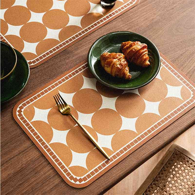 Placemats Christmas Floral Flower Unicorn Heat Stain Resistant Non-Slip Place Mats for Kitchen Dining Table 12 x 18 Inch 4 Pc