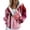Red#9527, variant on BOOMNY Womens Long Sleeve Fleece Hoodies Plaid Pullover Hoodie for Women Trendy Zip Up Casual Warm Fall Winter Hooded Sweatshirts With Pocket