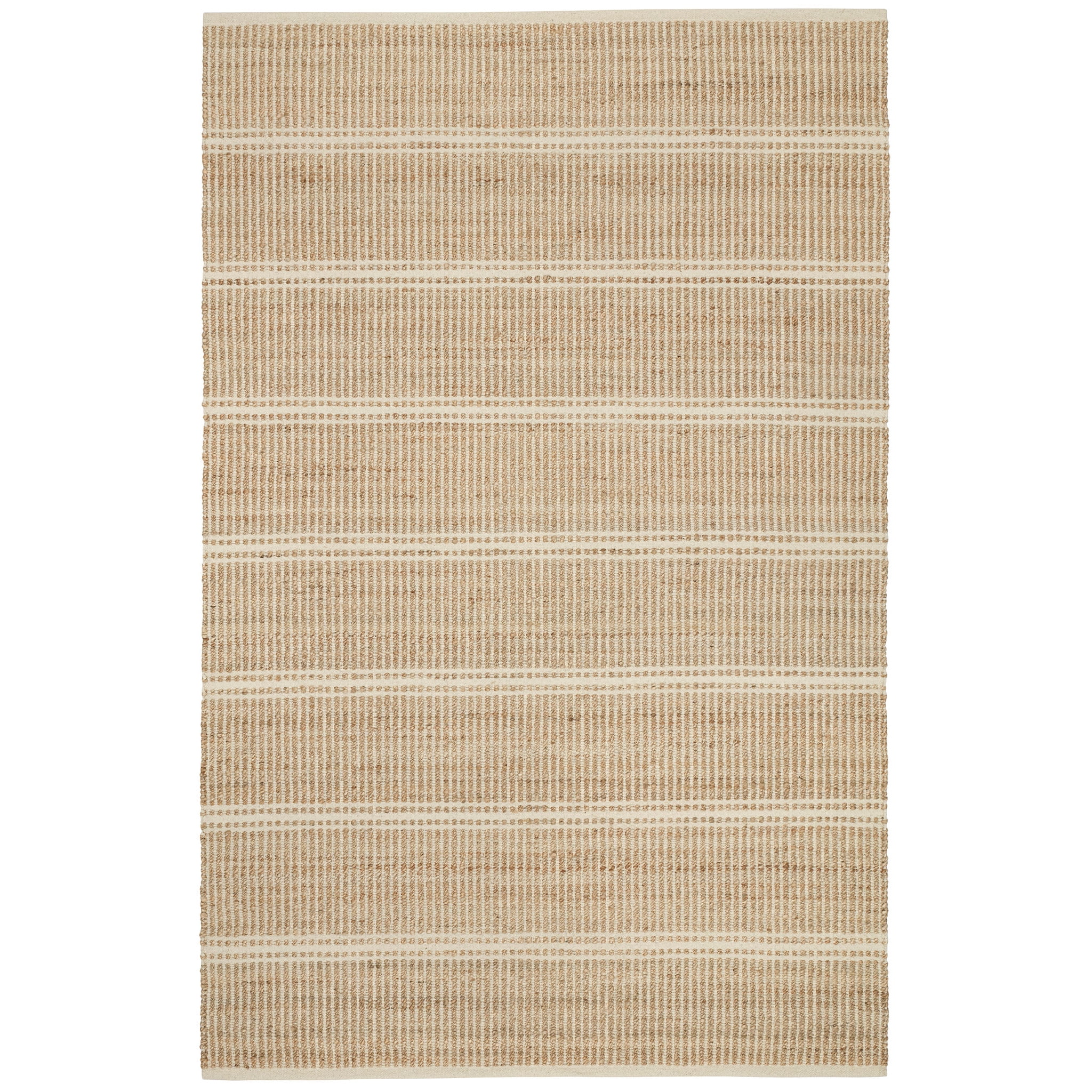 Dash & Albert Arbor Handwoven Jute Rug, 10' x 14', Ivory