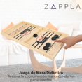 thumbnail image 3 of ZAPPLA | Juego de Disco con Cabestrillo de Madera, Fast Sling Puck Game, Ajedrez Rápido, Juegos de M, 3 of 6