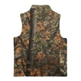 thumbnail image 5 of Garronmavis Camo Forests Full Zip Vest Stand Collar Warm Lightweight Winter Coat with Pocket Versatile Girls Zippered Vests Comfortable Zipper Winter Sleeveless Jacket with Pockets, 5 of 7