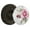 Oil-Rubbed Bronze, variant on Nostalgic Warehouse Claros_Psg_234_Nk Vintage Porcelain Painted Rose Passage Door Knob Set