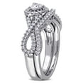 thumbnail image 3 of Everly Women's Diamond 14k White Gold Bridal Set, 3 of 7