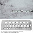 thumbnail image 5 of 29 Sizes Stainless Steel Drill Gauge Drill Bit Gauge for Measuring Bolt Screw Thread Diameter Thread Size, 5 of 5