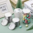 thumbnail image 4 of 96 Pieces 70 mm Canning Lids Jar Lids Split-Type Lids Reusable Leak Proof Storage Solid Caps Metal Canning Jar Lids Compatible with Mason Jar for Pickling Canning Jar Lid Storage (Silver), 4 of 7