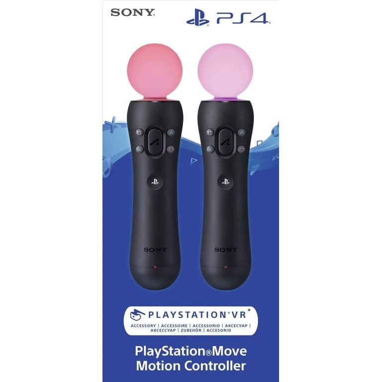 Sony, Move motion controller, Wireless Pack of 2, Black - Walmart.com