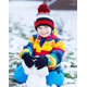 thumbnail image 5 of 3 pares de guantes de lana para niños, guantes cálidos de invierno, guantes de dedo completo, guantes de un dedo para bebés pequeños para actividades al aire libre de niños y niñas, adecuados para niñ, 5 of 5