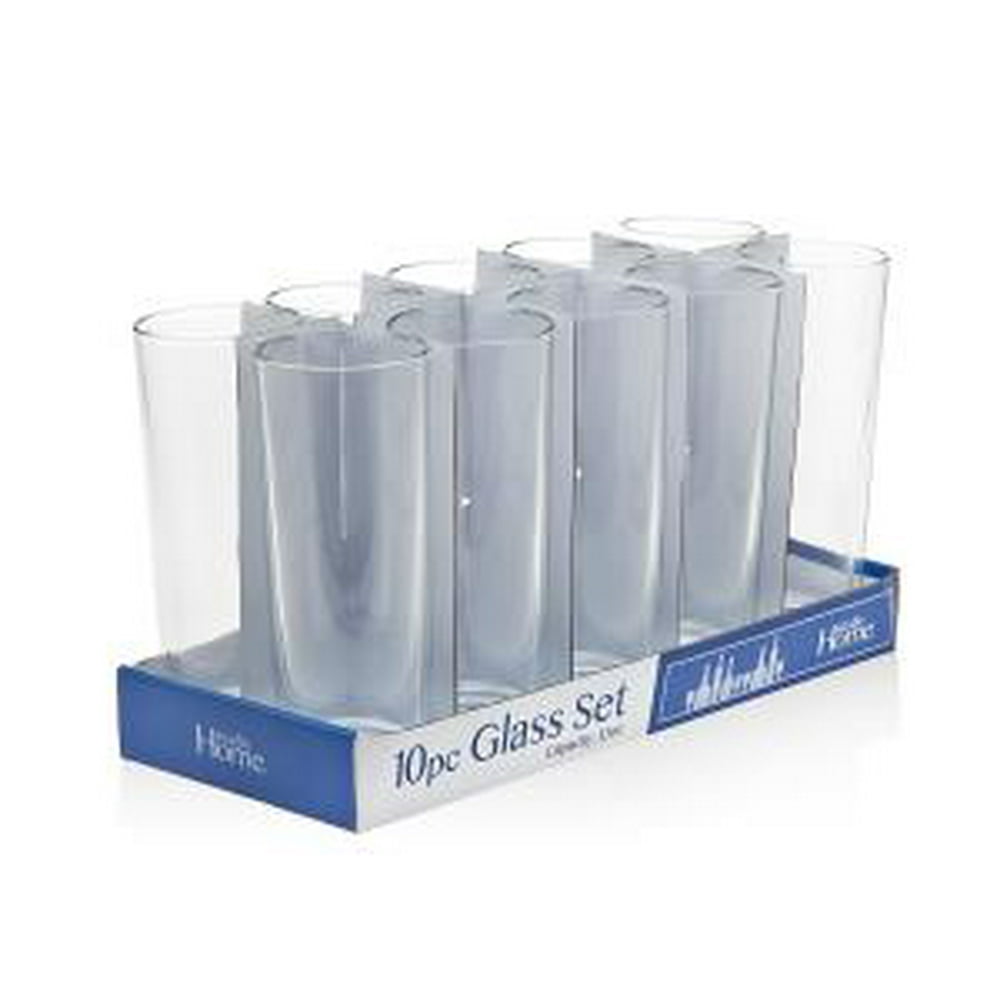 Studio Home Everyday 11 oz. Tall Drinking Soda Juice Beverage Glasses