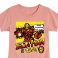 thumbnail image 3 of Marvel Iron Man - 8 Bit Pixelated - Toddler And Youth Girls Fitted Short Sleeve Graphic T-Shirt, 3 of 5