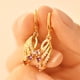 thumbnail image 4 of Pendientes Pendiente XWSHYW Chapado En Oro de 18 Quilates con Tendencias Europeas y de Moda, 4 of 6