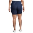 thumbnail image 5 of Just My Size Women's Plus Elastic Waist Stretch Bermuda Shorts, 5 of 7