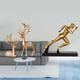 thumbnail image 2 of Estatua de escultura de ciervo,Estatua de ciervo,adorno de mesa,decoración del hogar,Estatua del corredor,Estatua de corredor Escultura de arte abstracto Figura,Estatua de personaje para, 2 of 8