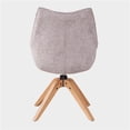 thumbnail image 5 of Maklaine Contemporary Upholstered Casual Dining Side Chair (Set of 2), 5 of 6