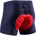 thumbnail image 1 of Pantalones cortos de ciclismo acolchados 3D para hombre Pantalones cortos de bicicleta de montaña, 1 of 5