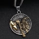 thumbnail image 2 of Jumpingount Colgante Golden Charm Colgantes Cool Fashion Exquisita cadena Accesorios de larga duración para Mujeres Hombres Ocio Casual Accesorios de disfraces Jumpingount AP016600-00, 2 of 6