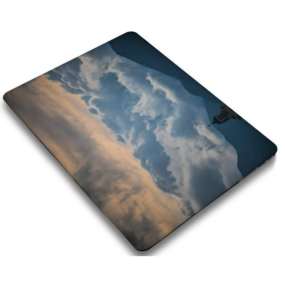 KSK KAISHEK Hard Shell Case Compatible Old MacBook Air 13 inchs( Not Retina Display, 2010 2011 2012 2013 2014 - 2017) Model A1369 & A1466, No USB-C Sky Series 0177