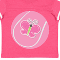 thumbnail image 4 of Inktastic Tennis Pink Ball Girls Toddler T-Shirt, 4 of 5
